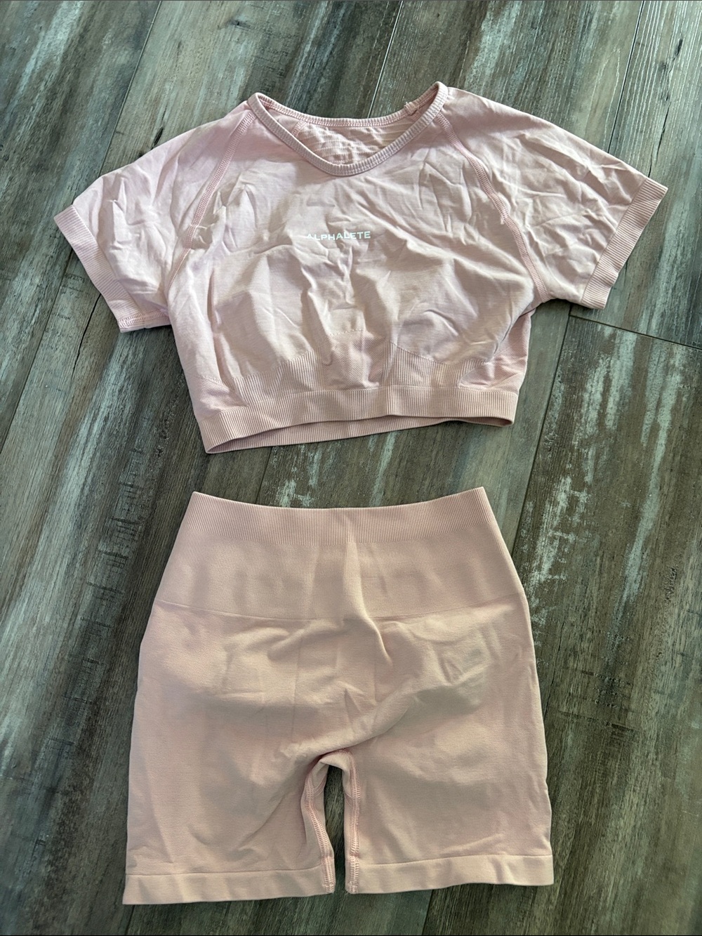 Alphalete Amplify Ballet Pink Set S/M